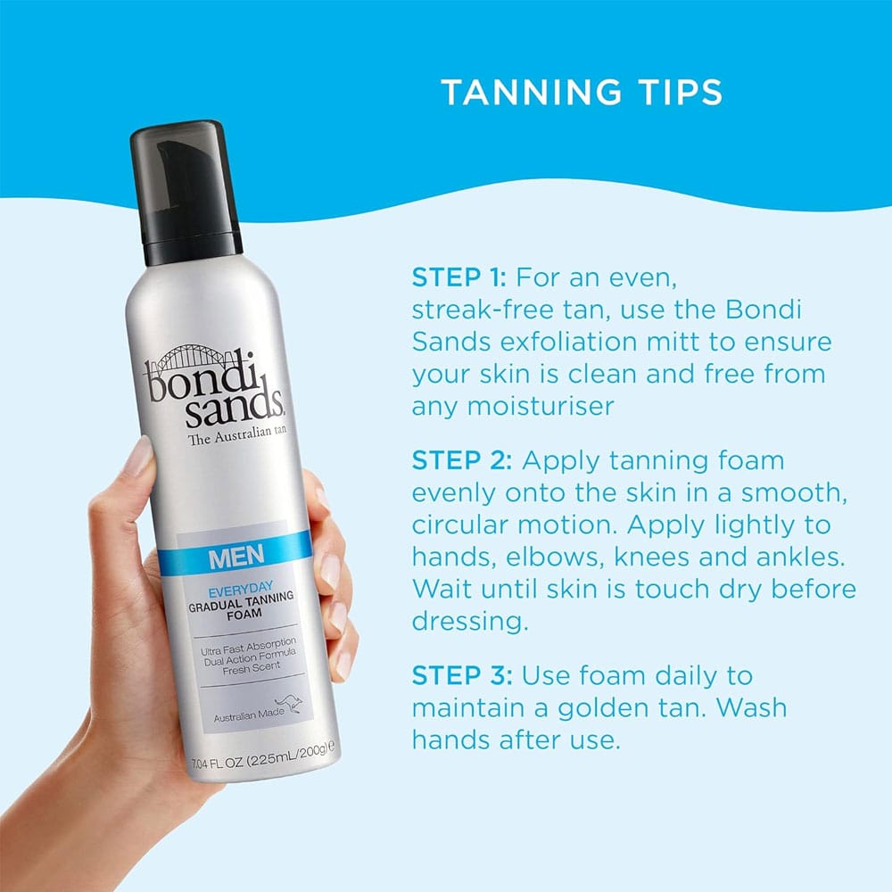 Bondi Sands Everyday Gradual Tanning Foam For Men 225ml slider