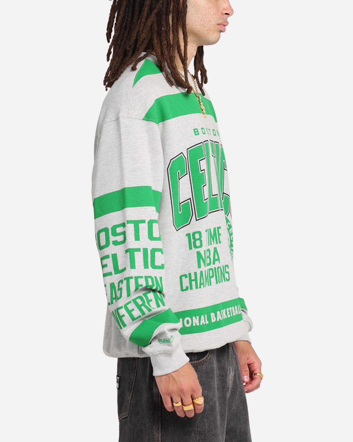 Boston Celtics Letterform Crewneck slider