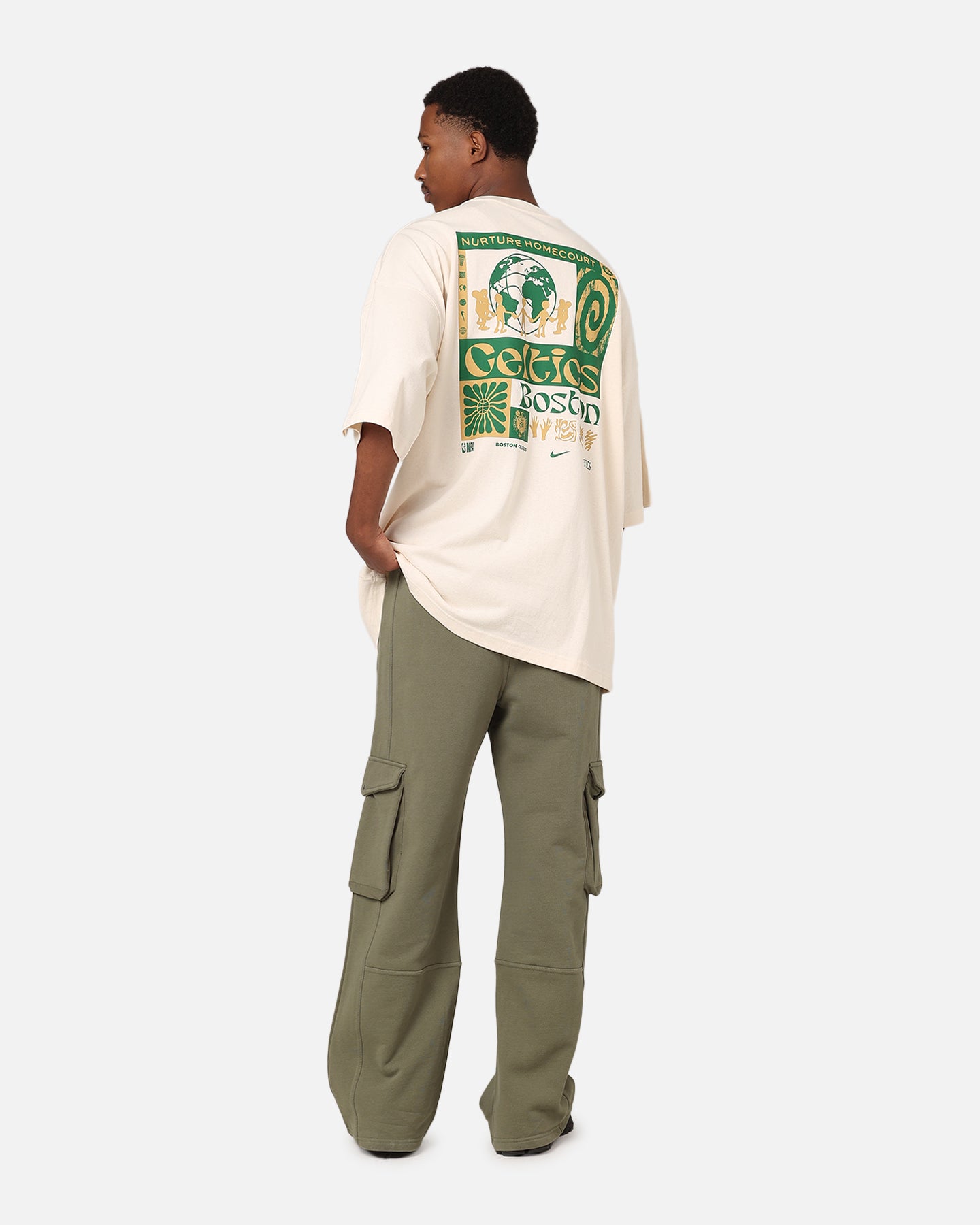 Boston Celtics NBA Courtside Oversized T-Shirt slider