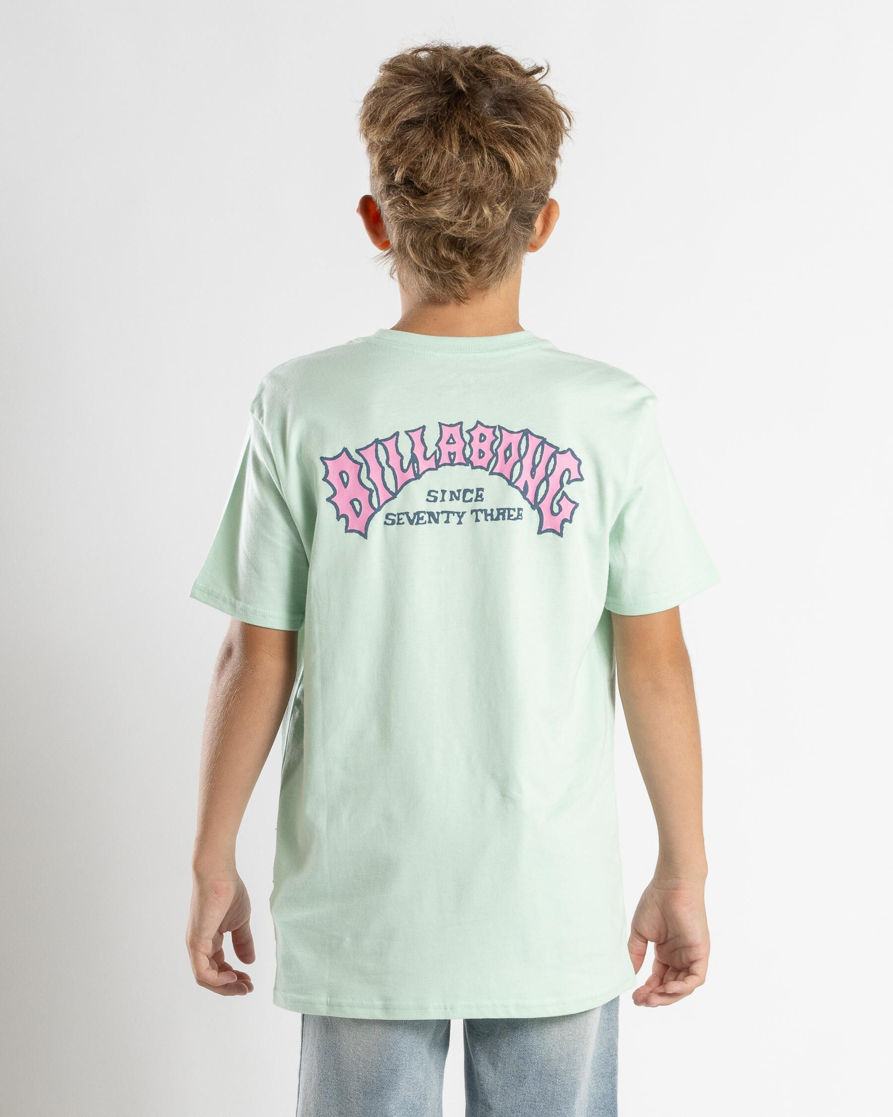 Boys' 73 Arch T-Shirt - Mist Green slider