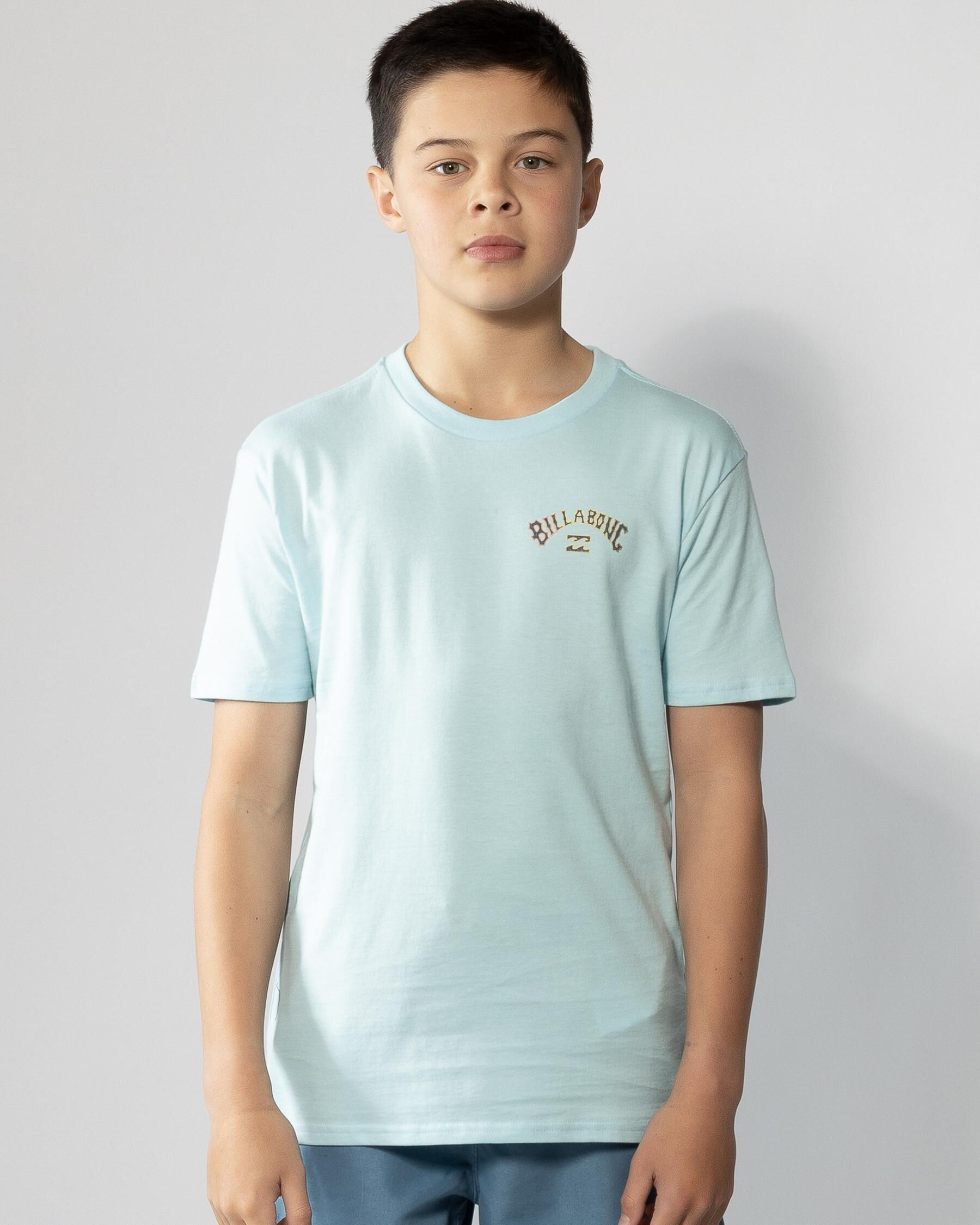 Boys' Arch Fill T-Shirt - Coastal slider