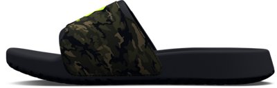 Boys' UA Ignite Select Camo Slides slider