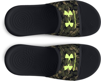 Boys' UA Ignite Select Camo Slides slider