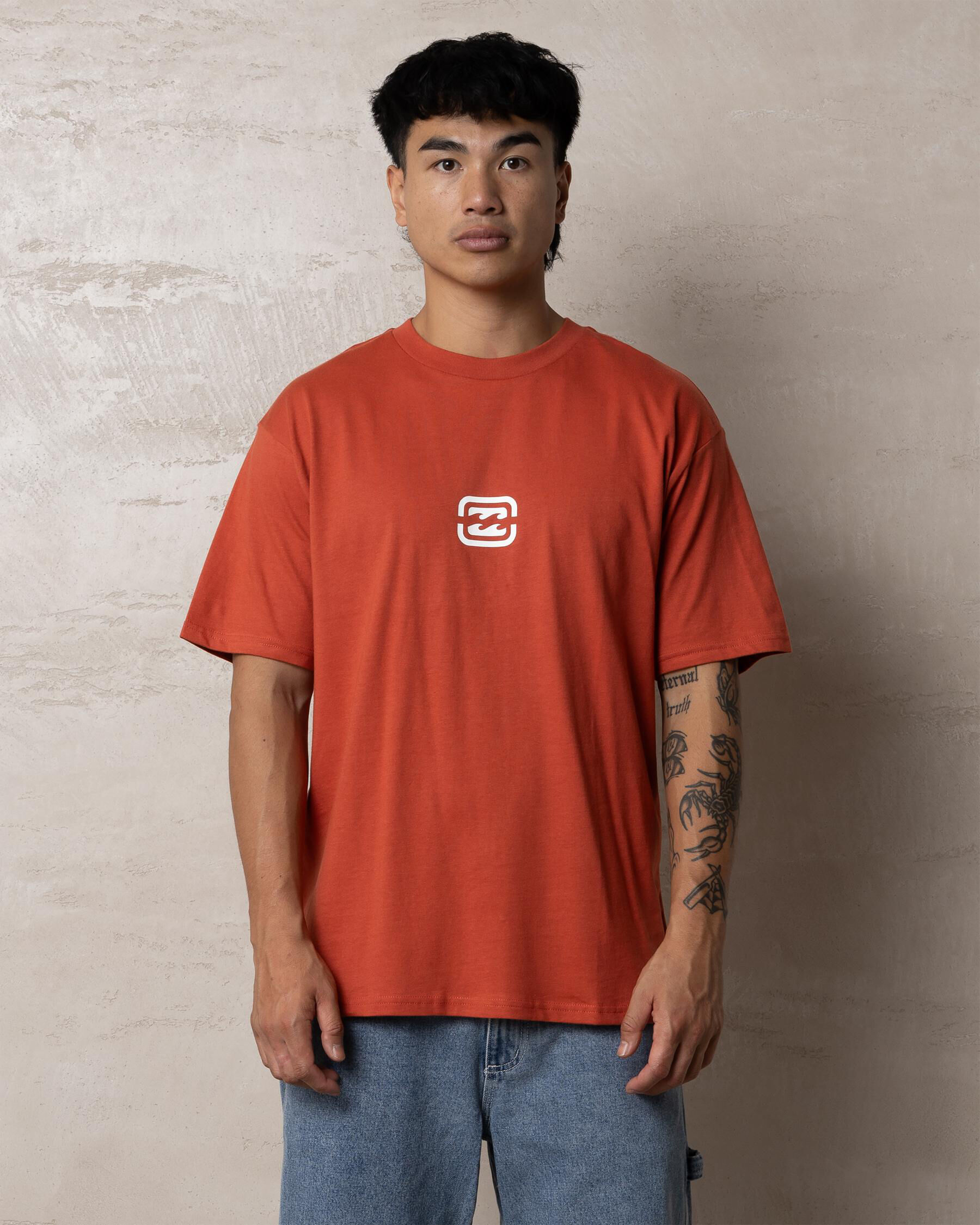 Bracket Short Sleeve Shirt - Dusty Red slider