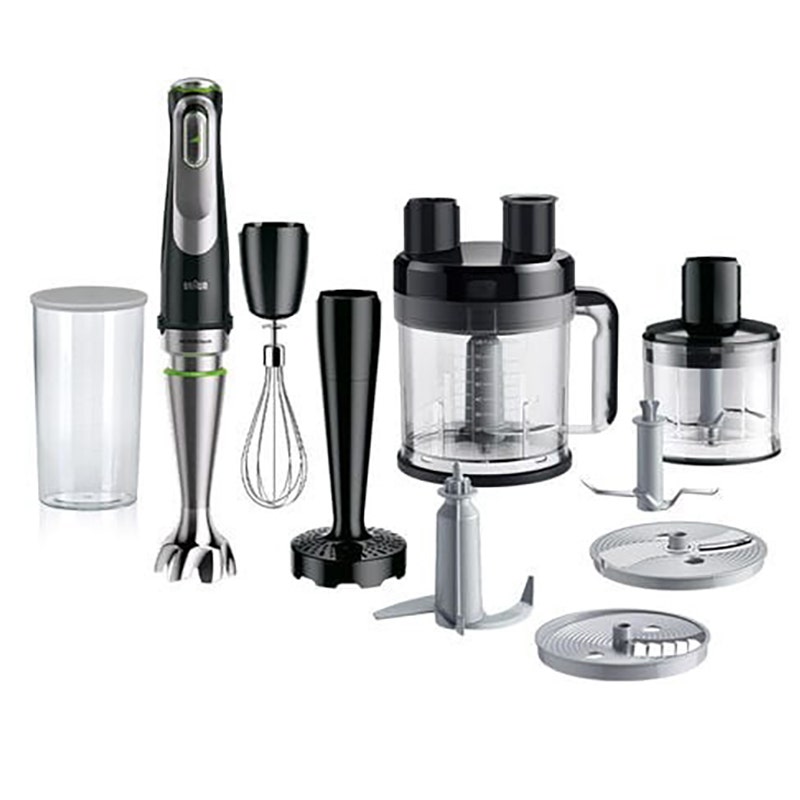 BRAUN MULTIQUICK 9 HAND BLENDER - BLACK & GREEN slider