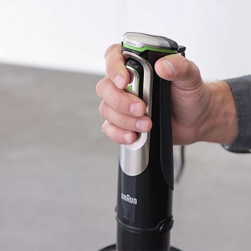 BRAUN MULTIQUICK 9 HAND BLENDER - BLACK & GREEN slider