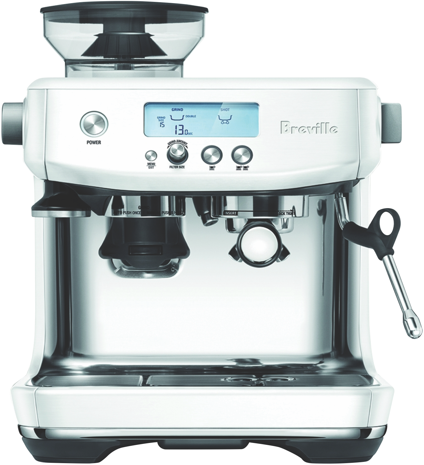 Breville The Barista Pro Espresso Machine - Sea Salt slider