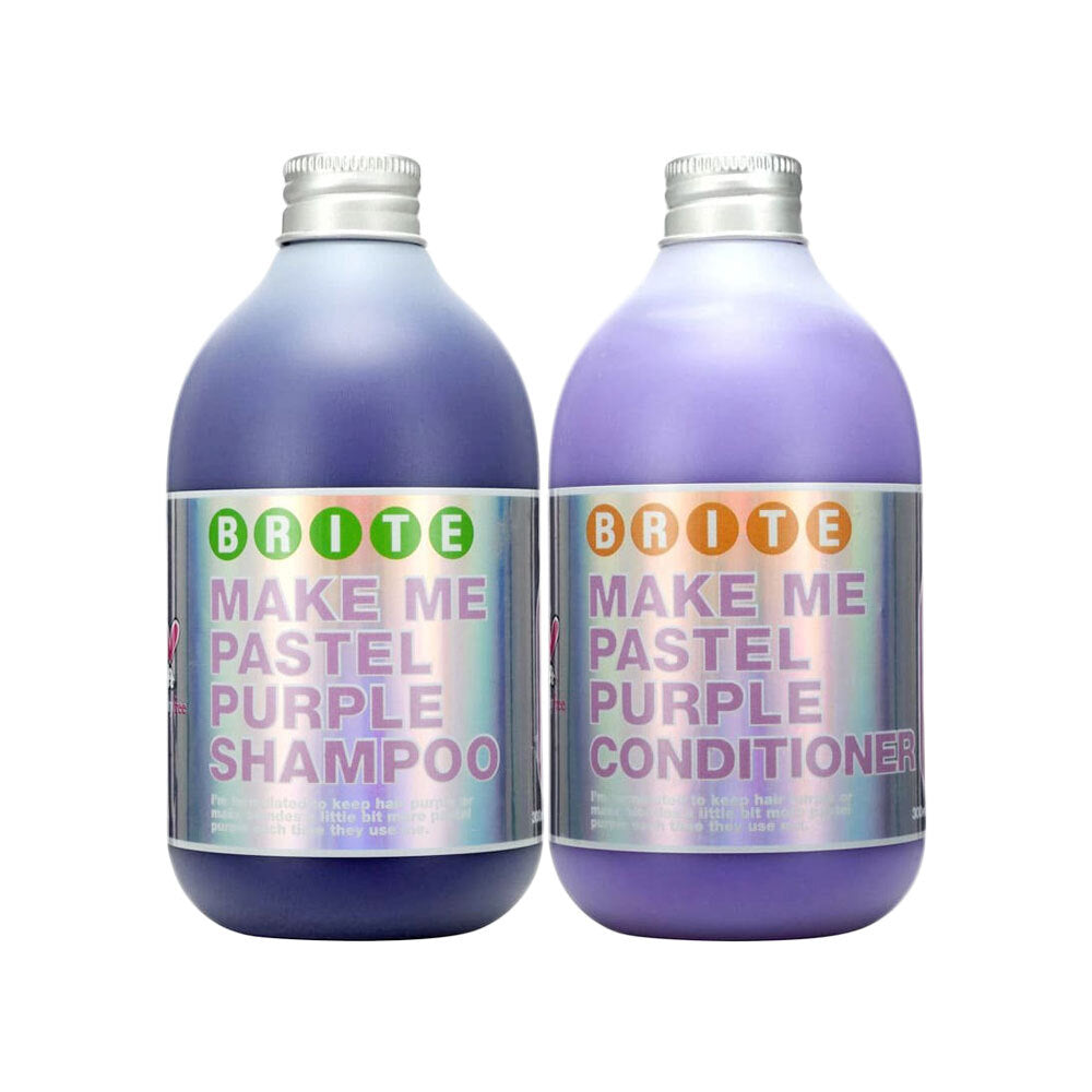 Brite Organix Make Me Pastel Purple Shampoo + Conditioner Value Pack 300ml slider