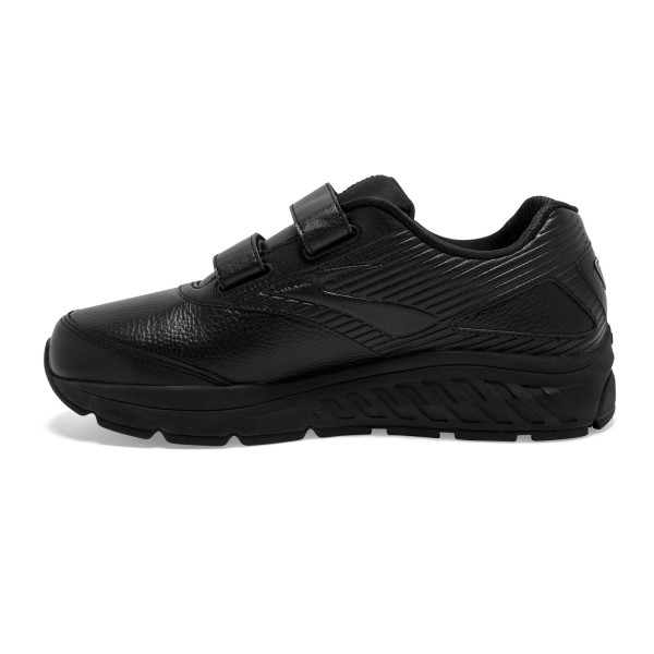 Brooks Addiction Walker 2 Leather Velcro - Mens Walking Shoes - Black slider