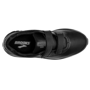 Brooks Addiction Walker 2 Leather Velcro - Mens Walking Shoes - Black slider