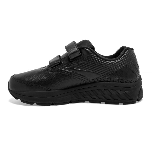 Brooks Addiction Walker 2 Leather Velcro - Womens Walking Shoes - Black slider