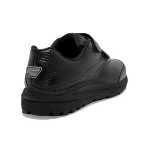 Brooks Addiction Walker 2 Leather Velcro - Womens Walking Shoes - Black slider