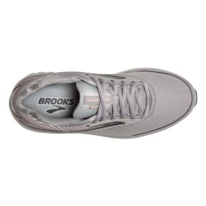 Brooks Addiction Walker 2 Suede - Womens Walking Shoes - Alloy/Oyster/Peach slider