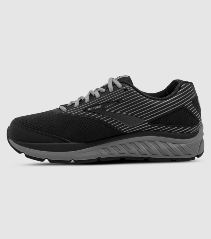 Brooks Addiction Walker Suede 2 (2e Wide) Mens - BLACK PRIMER BLACK slider