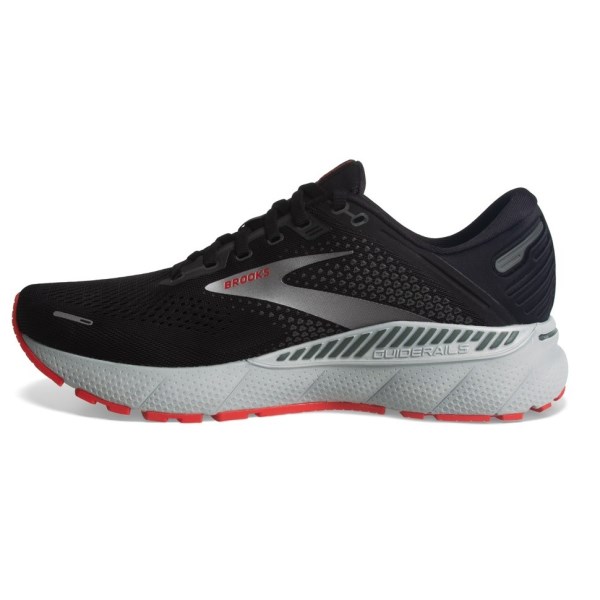 Brooks Adrenaline GTS 22 - Mens Running Shoes - Black/Grey/Red slider