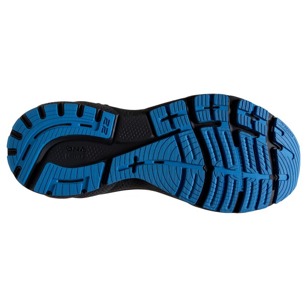 Brooks Adrenaline GTS 22 - Mens Running Shoes - Oyster/India Ink/Blue slider