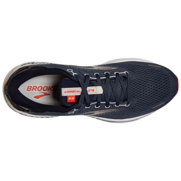 Brooks Adrenaline GTS 22 - Mens Running Shoes - Peacoat/India Ink/Grenadine slider