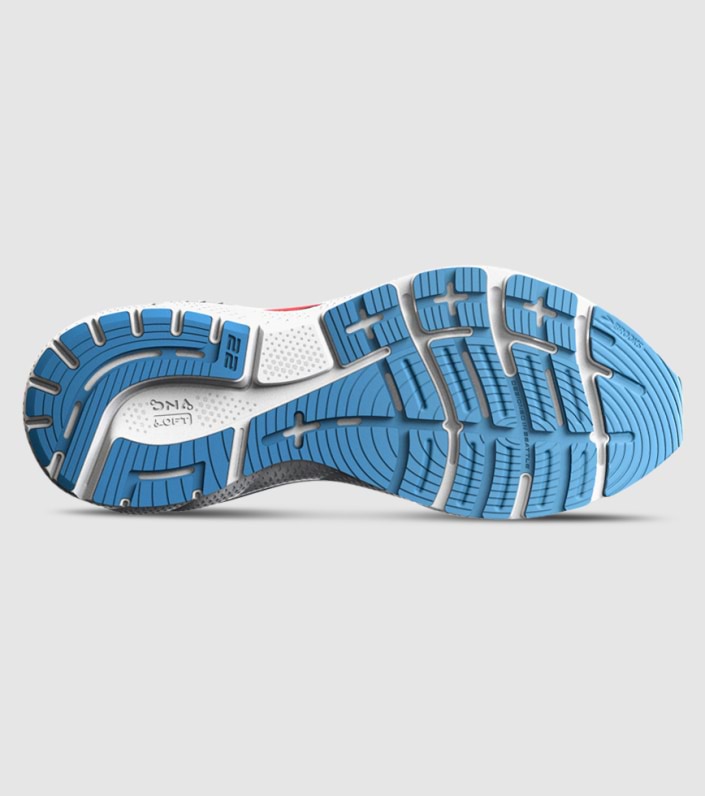 Brooks Adrenaline Gts 22 Womens - BLACK LAKE BLUE CORAL slider