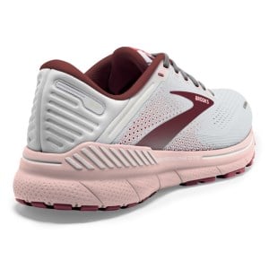 Brooks Adrenaline GTS 22 - Womens Running Shoes - Grey/Rose/Pink slider