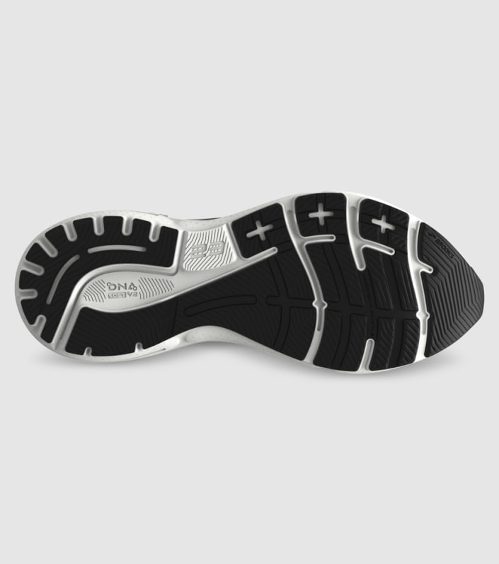 Brooks Adrenaline Gts 23 (2e Wide) Mens - BLACK WHITE slider