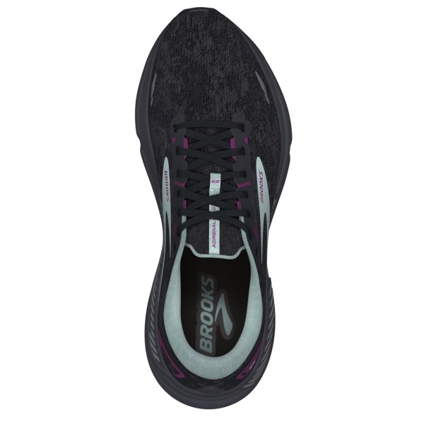 Brooks Adrenaline GTS 23 Knit - Womens Running Shoes - Black/Blue/Purple slider