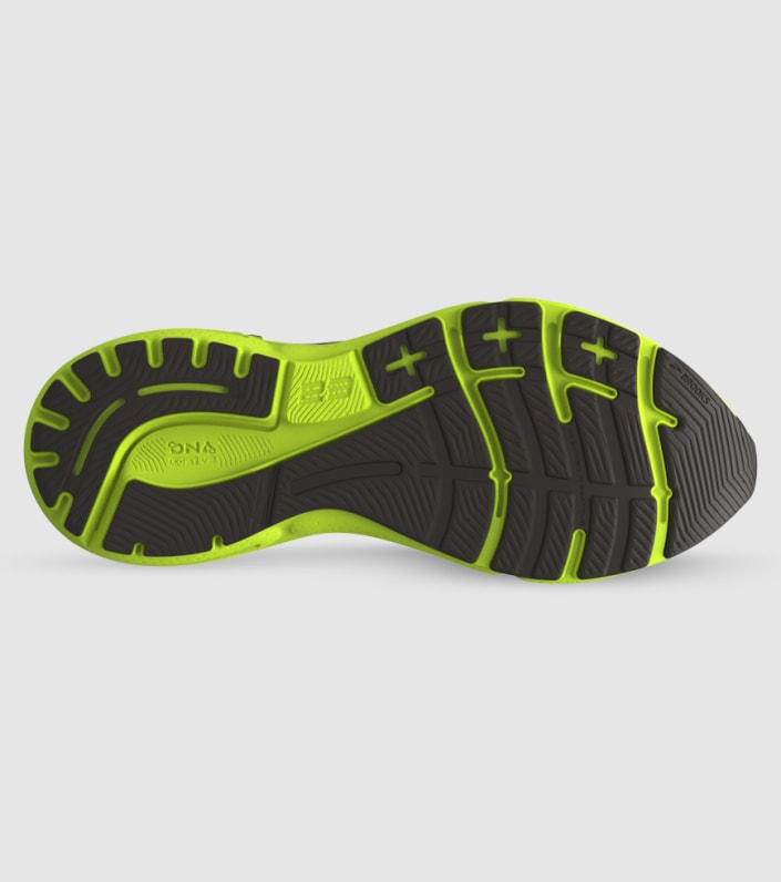 Brooks Adrenaline Gts 23 Mens - BLACK GREEN GECKO WHITE slider