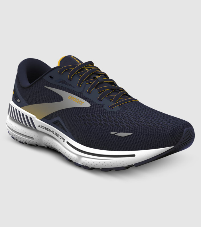 Brooks Adrenaline Gts 23 Mens - NAVY SAFFRON slider