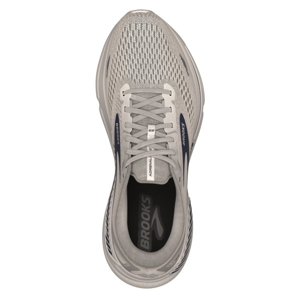 Brooks Adrenaline GTS 23 - Mens Running Shoes - Crystal Grey/Surf The Web/Grey slider