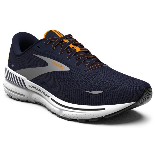 Brooks Adrenaline GTS 23 - Mens Running Shoes - Navy/Saffron slider