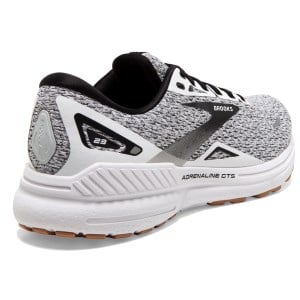 Brooks Adrenaline GTS 23 - Mens Running Shoes - Oreo White/Black slider