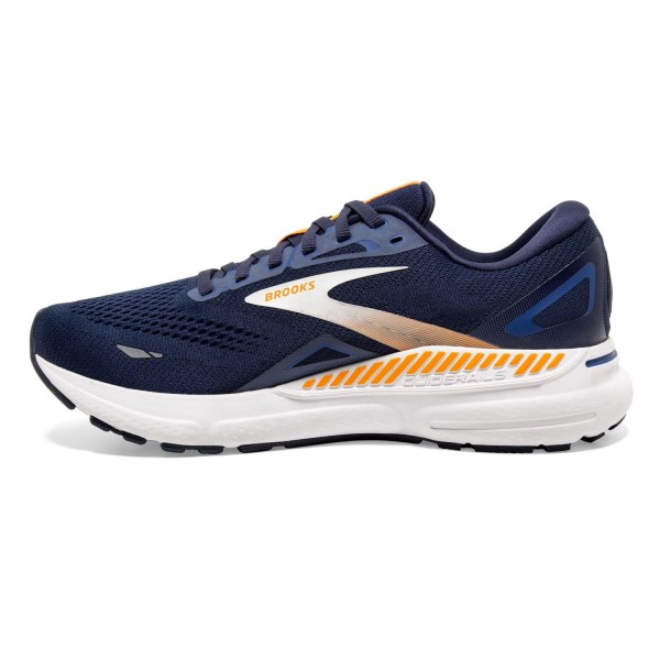 Brooks Adrenaline GTS 23 - Mens Running Shoes - Peacoat/Ultra Marina/Orange slider