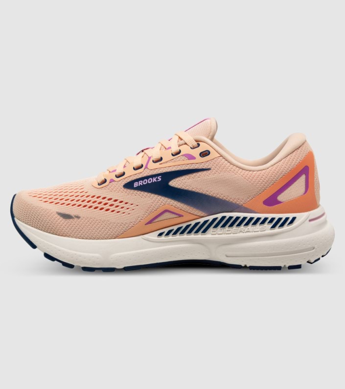 Brooks Adrenaline Gts 23 Womens - APRICOT BLUE ORCHID slider