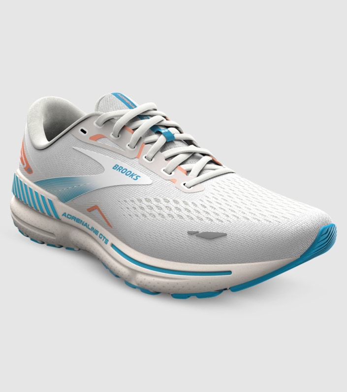 Brooks Adrenaline Gts 23 Womens - COCONUT PAPAYA BLUE slider