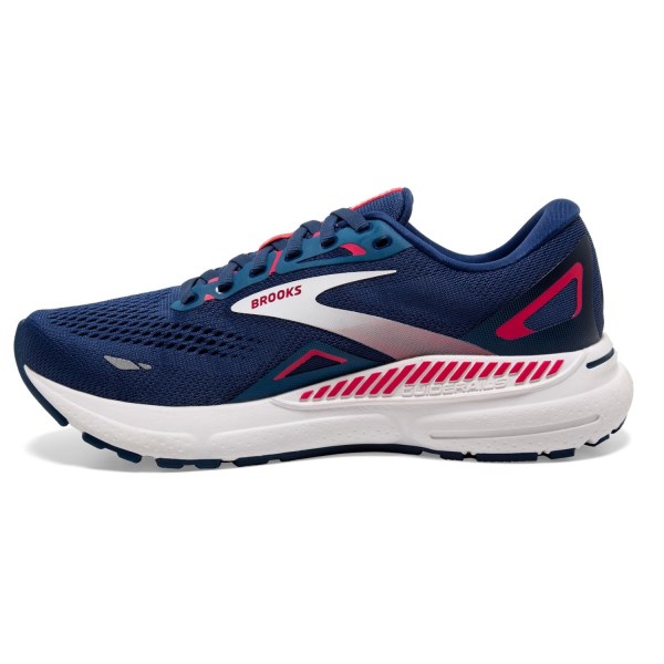 Brooks Adrenaline GTS 23 - Womens Running Shoes - Blue/Raspberry/White slider