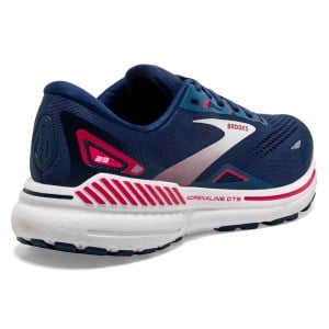 Brooks Adrenaline GTS 23 - Womens Running Shoes - Blue/Raspberry/White slider