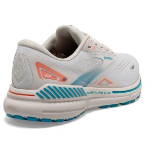 Brooks Adrenaline GTS 23 - Womens Running Shoes - Coconut/Papaya/Blue slider