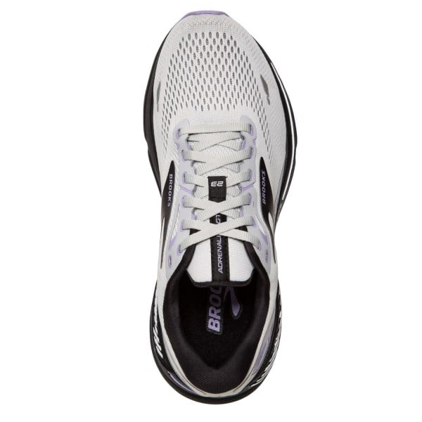 Brooks Adrenaline GTS 23 - Womens Running Shoes - Grey/Black/Purple slider