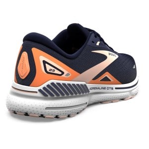 Brooks Adrenaline GTS 23 - Womens Running Shoes - Peacoat/Tangerine/Peach slider