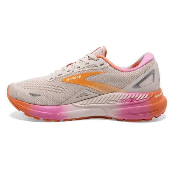 Brooks Adrenaline GTS 23 - Womens Running Shoes - Storm Blue/Pink/Aqua slider