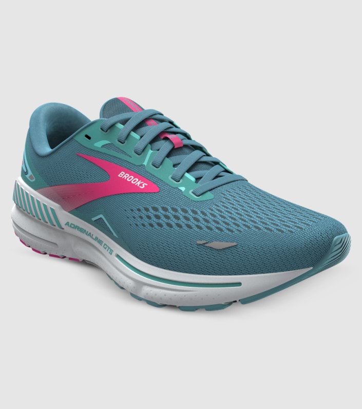 Brooks Adrenaline Gts 23 Womens - STORM BLUE PINK AQUA slider