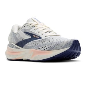 Brooks Adrenaline GTS 24 - Womens Running Shoes - Grey/Blue Ribbon/Peach slider