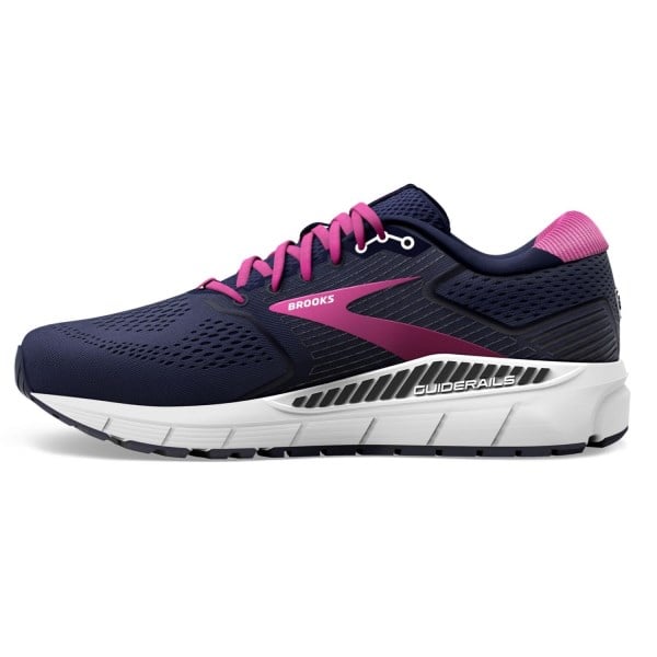 Brooks Ariel 20 - Womens Running Shoes - Peacoat/Vivid Viola/White slider