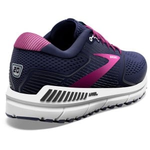 Brooks Ariel 20 - Womens Running Shoes - Peacoat/Vivid Viola/White slider