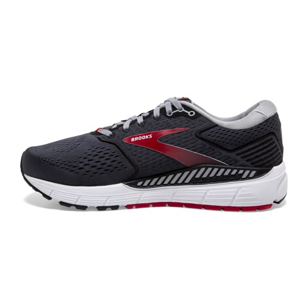 Brooks Beast 20 - Mens Running Shoes - Blackened Pearl/Black/Red slider