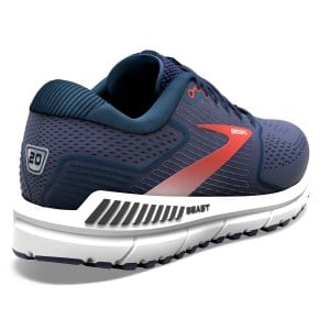 Brooks Beast 20 - Mens Running Shoes - Peacoat/Midnight/Red slider