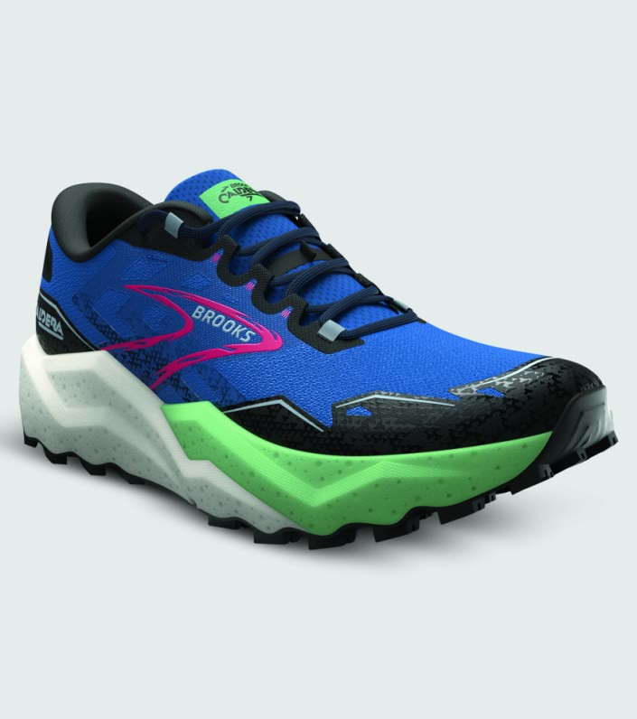 Brooks Caldera 7 Mens - VICTORIA BLU BLK SPRING slider