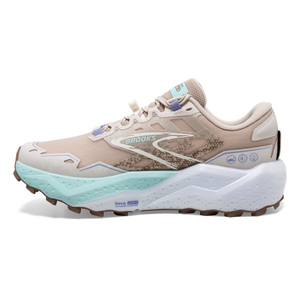 Brooks Caldera 7 - Womens Trail Running Shoes - Chateau Grey/White Sand slider