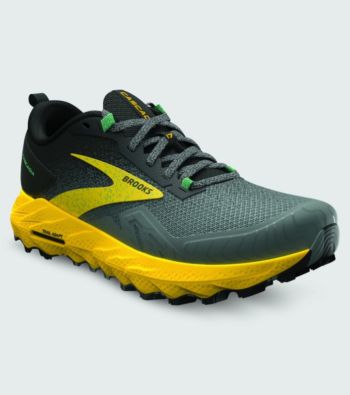 Brooks Cascadia 17 Mens - LEMON CHROME SEDONA SGE slider