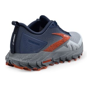 Brooks Cascadia 17 - Mens Trail Running Shoes - Blue/Navy/Firecracker slider