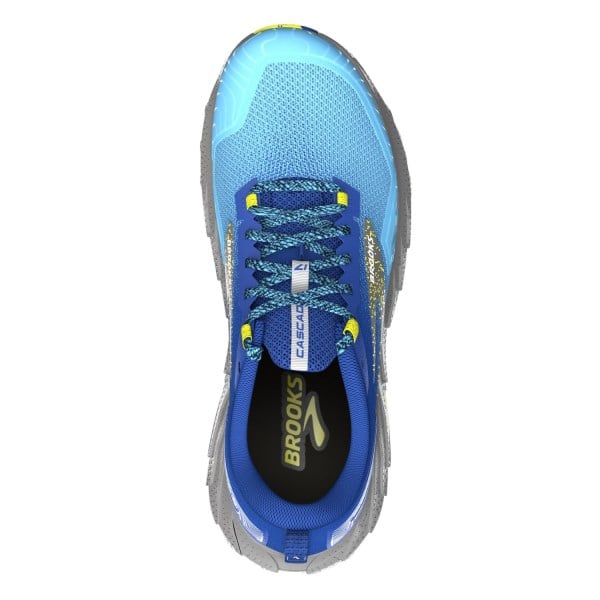 Brooks Cascadia 17 - Mens Trail Running Shoes - Blue/Surf/Sulphur slider